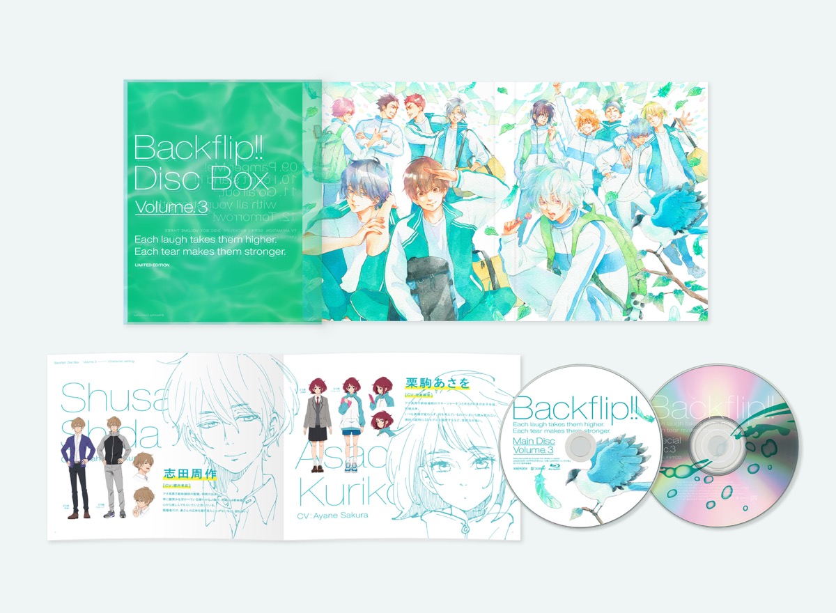 Blu-ray&DVD – オリジナルTVアニメ『バクテン!!』